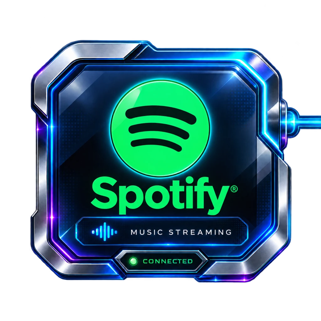 Spotify platform presentation tile